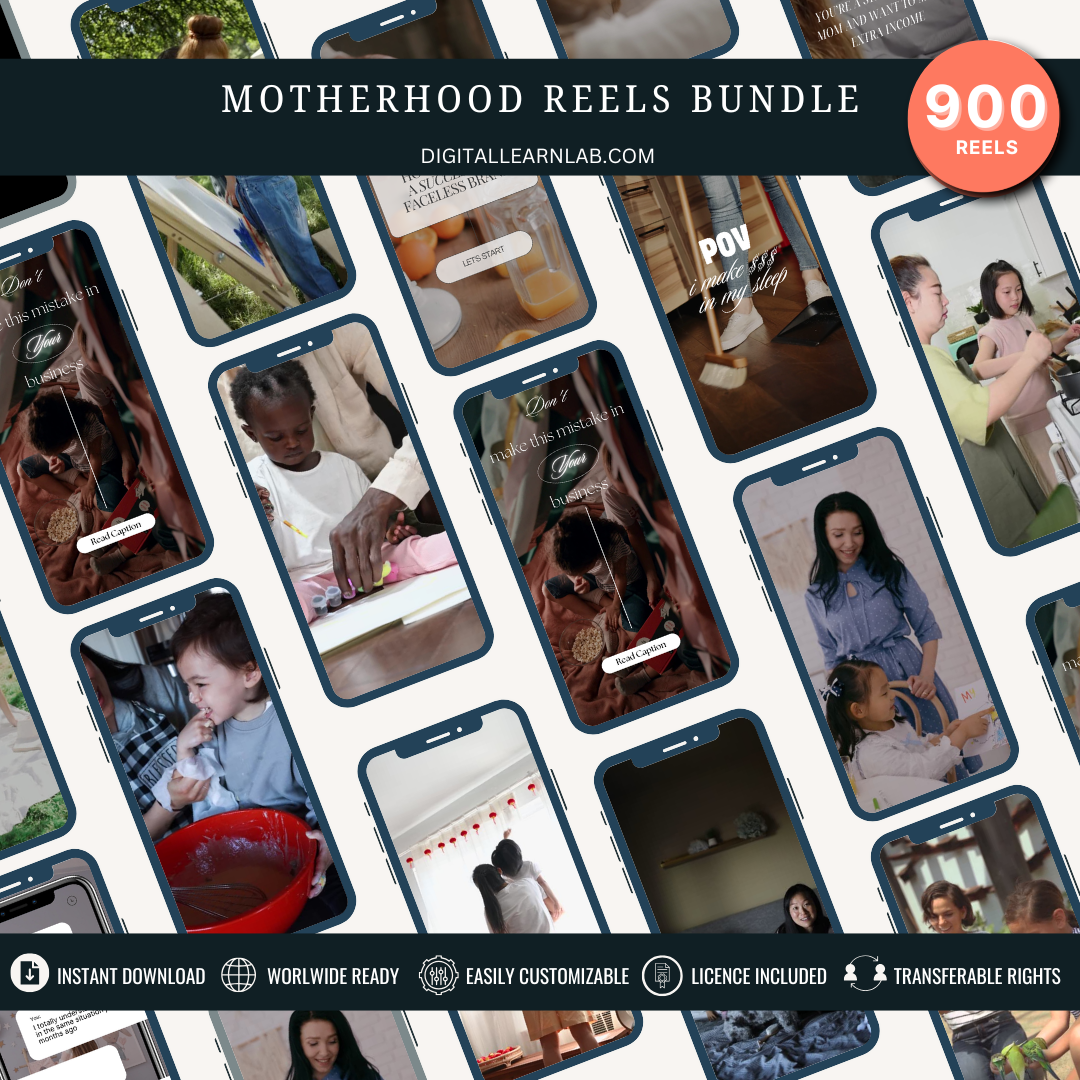 Weekend Mom Life Mega Reels Bundle