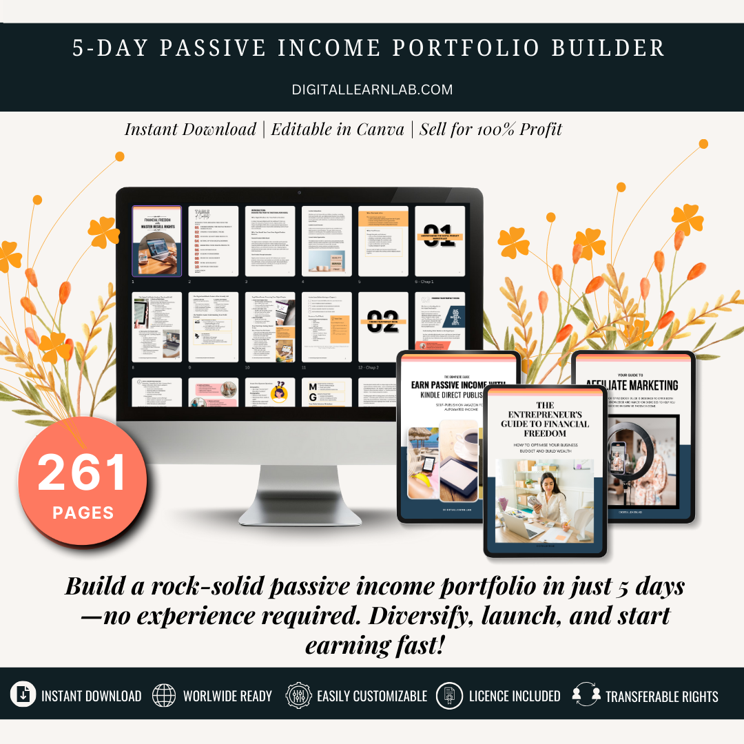 5-Day Passive Income Portfolio Builder