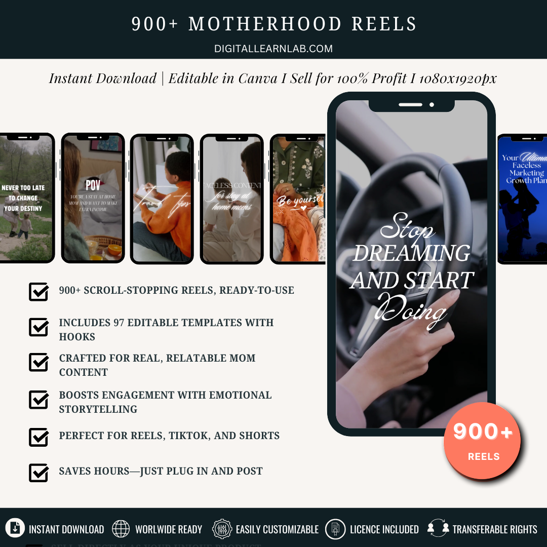 Weekend Mom Life Mega Reels Bundle