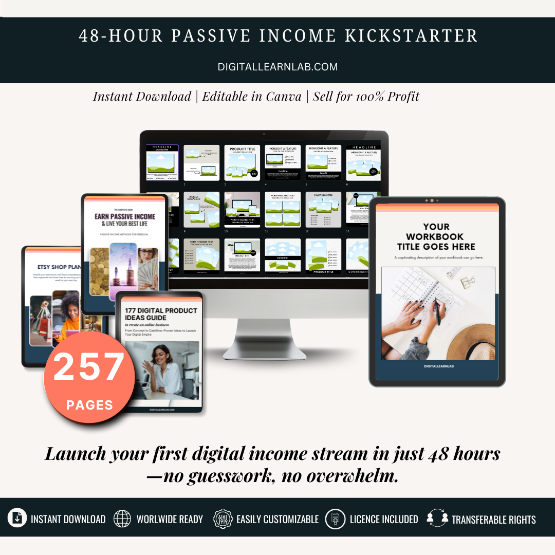48-Hour Passive Income Kickstarter