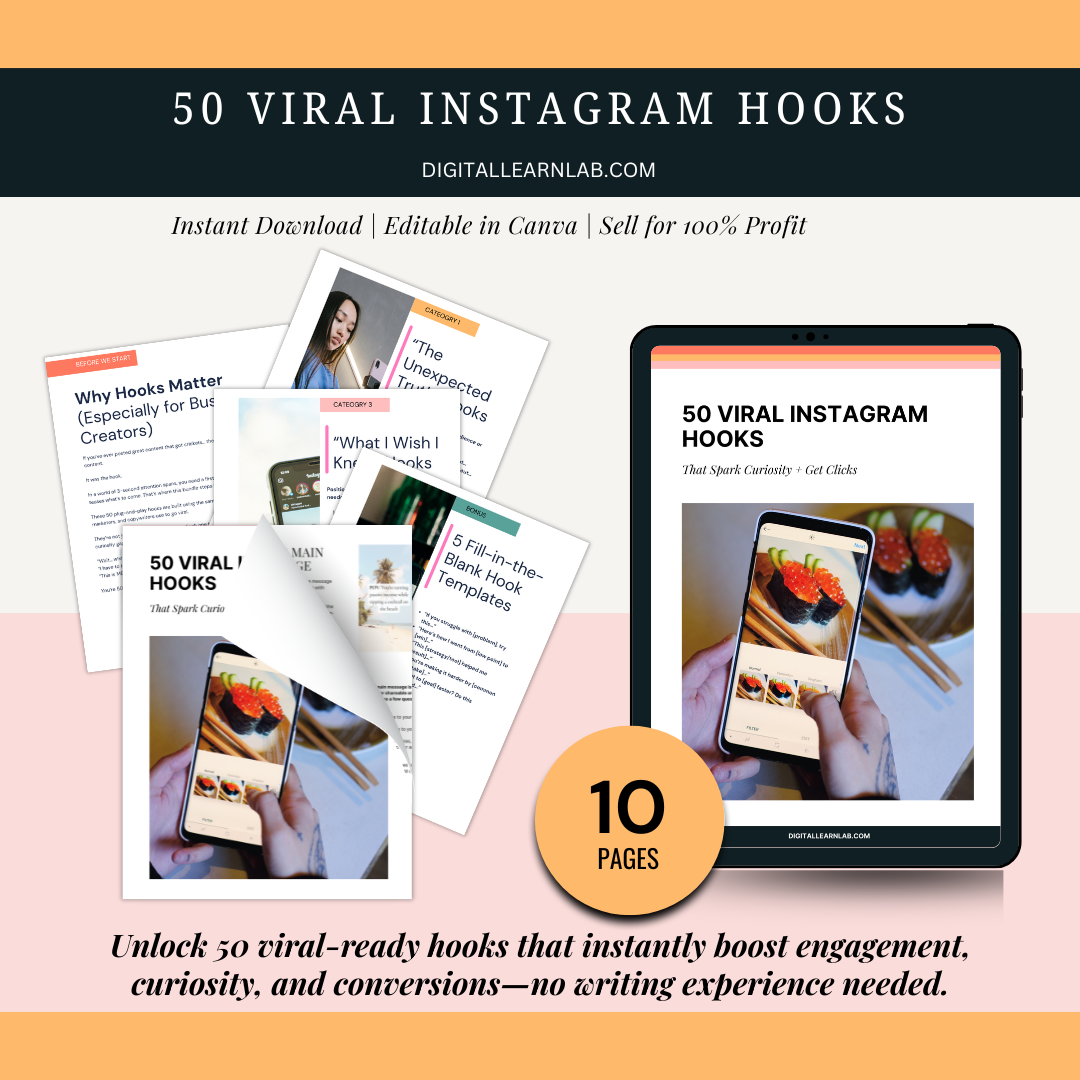 50 Viral Instagram Hooks That Spark Curiosity and Get Clicks