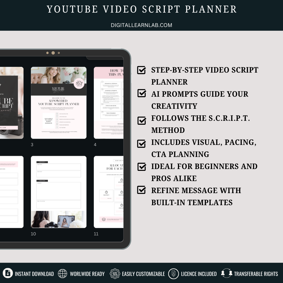 3-Day YouTube Script System