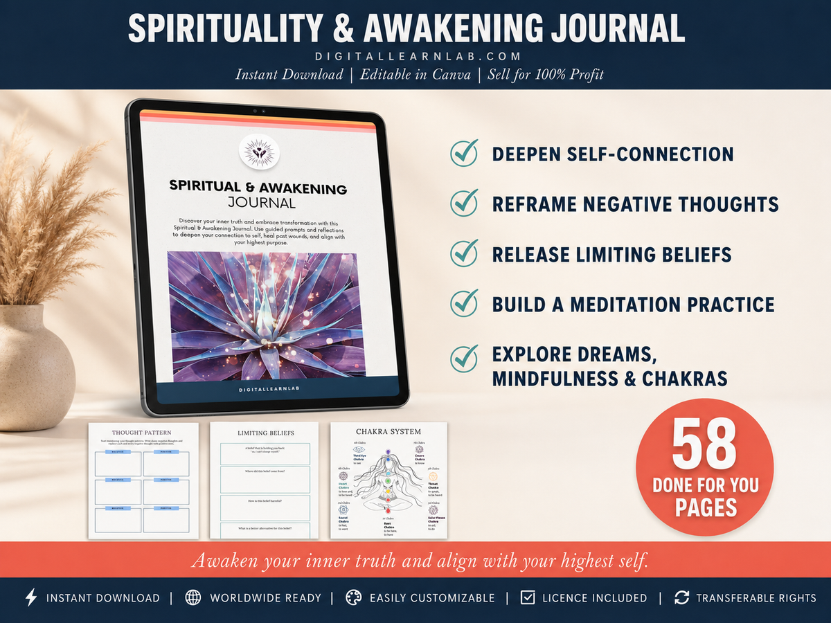 Spiritual & Manifestation Journal Bundle
