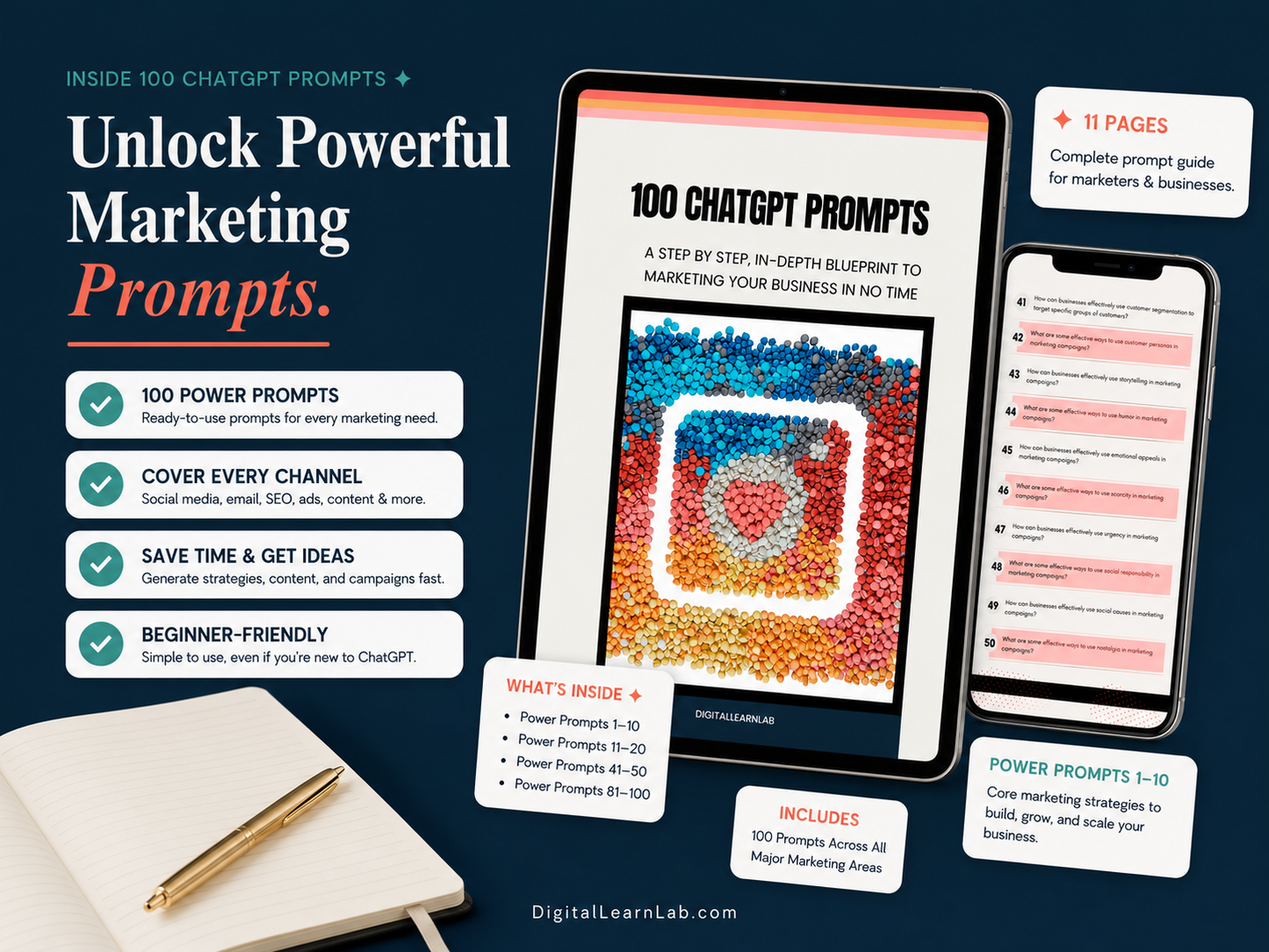 100 ChatGPT Prompts for Marketing Your Business