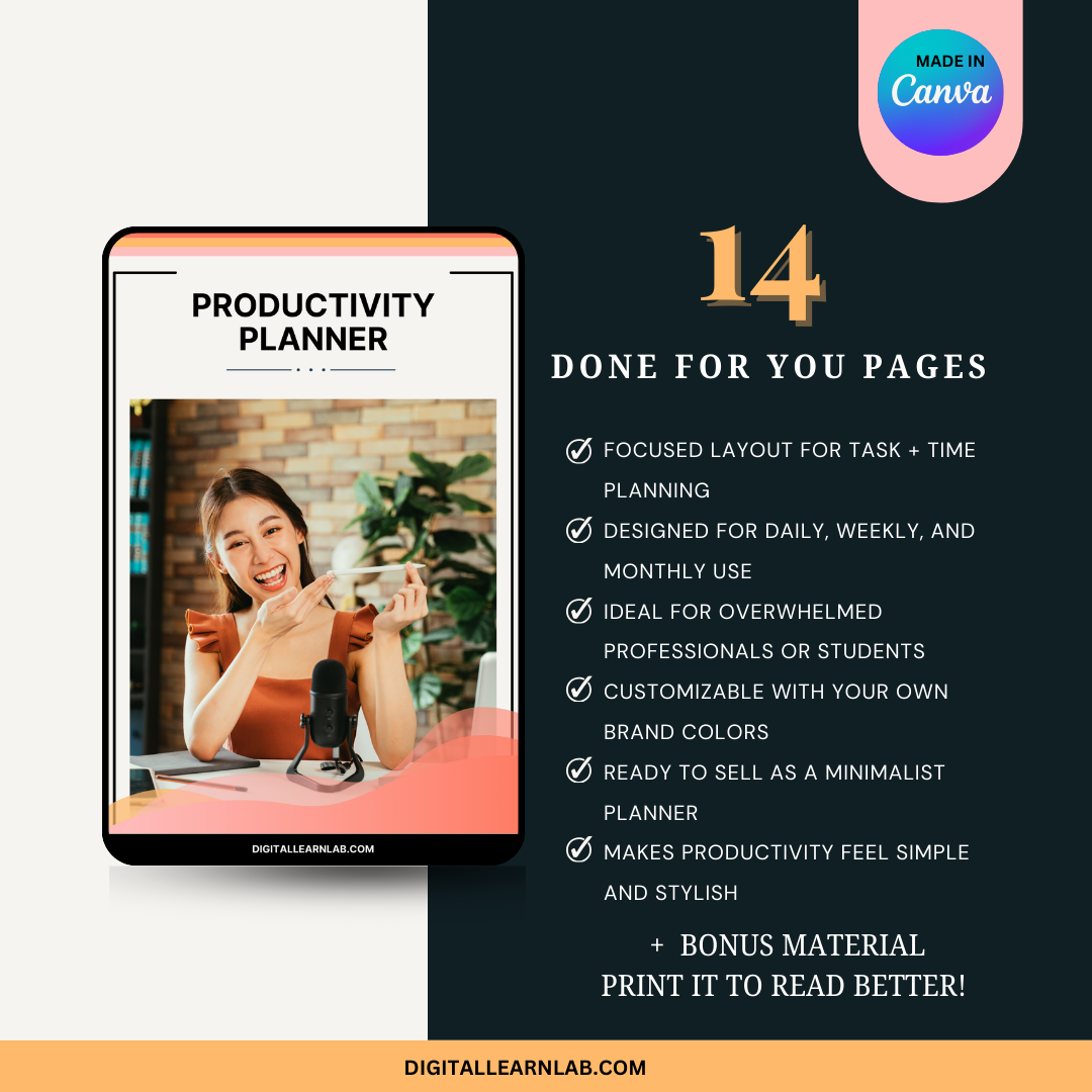 5-Day Productivity Planner Creator
