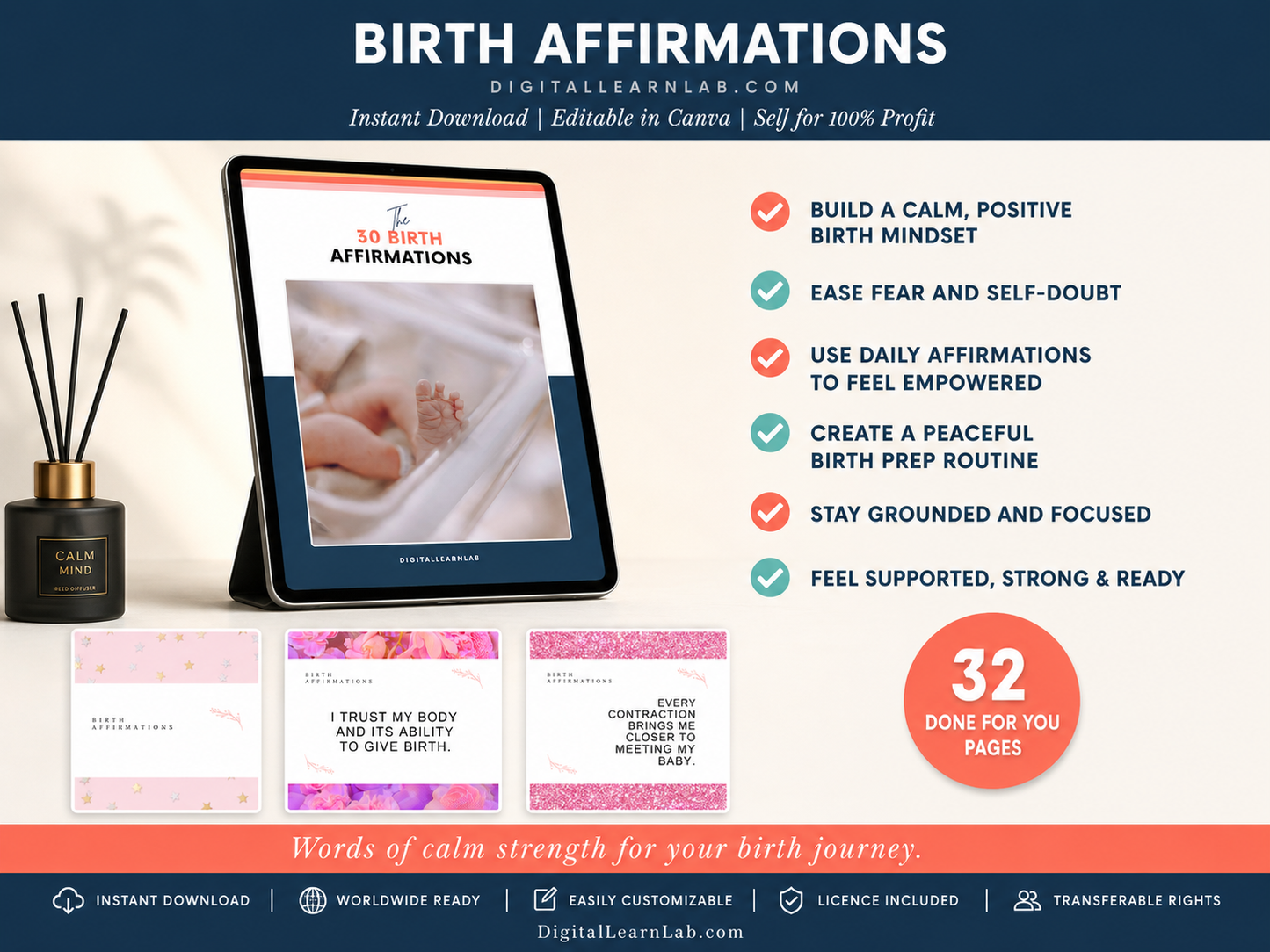 Pregnancy & New Mom Essentials Pack