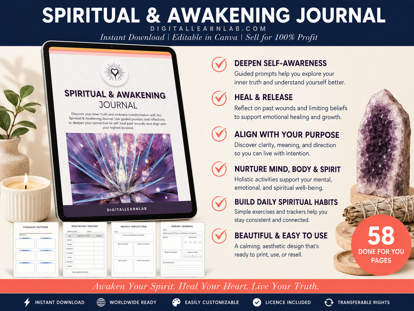 Manifestation & Spiritual Abundance Bundle