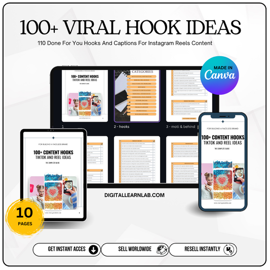 100+ Viral Hooks for TikTok & Instagram