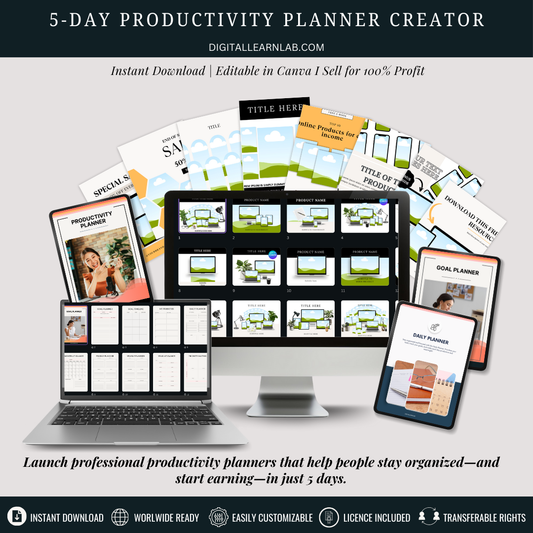 5-Day Productivity Planner Creator