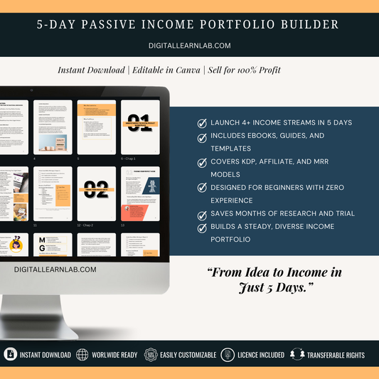 5-Day Passive Income Portfolio Builder