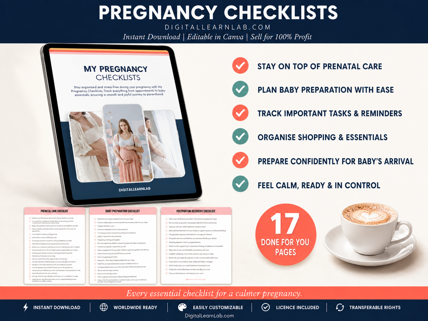 Pregnancy & New Mom Essentials Pack