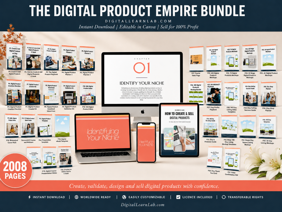 The Digital Product Empire Bundle