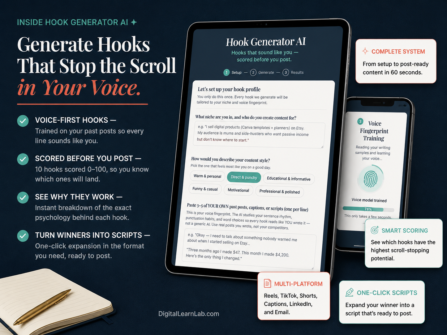 Hook Generator AI