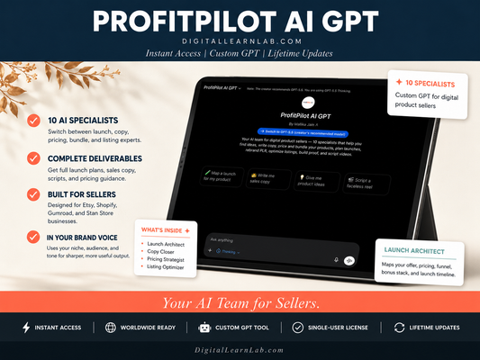 ProfitPilot AI GPT