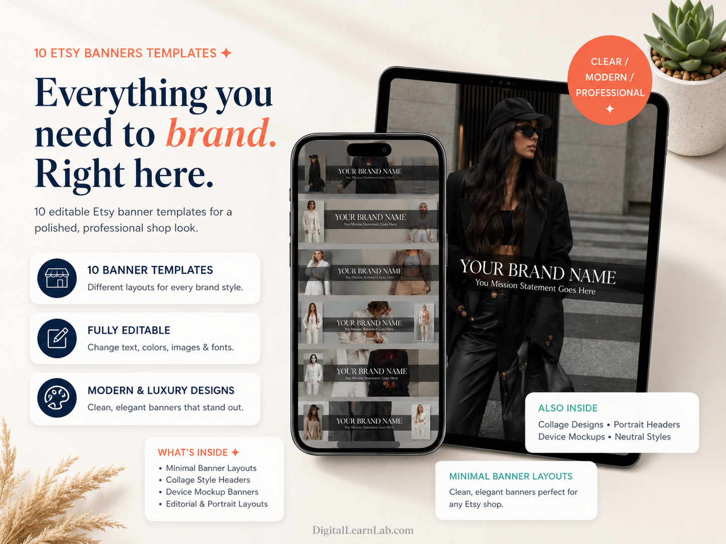 10 Etsy Banners Templates