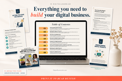 Beginner's Guide to MRR & PLR Income (48-Page Complete Edition)
