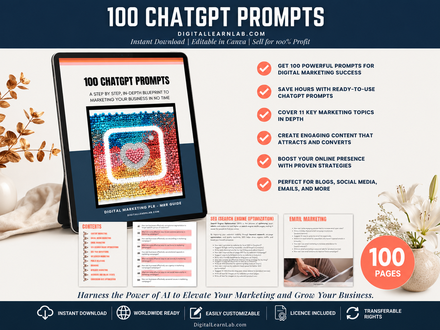 The Complete ChatGPT Marketing Prompt Vault (1,000+ Prompts Bundle)