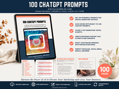 The Complete ChatGPT Marketing Prompt Vault (1,000+ Prompts Bundle)