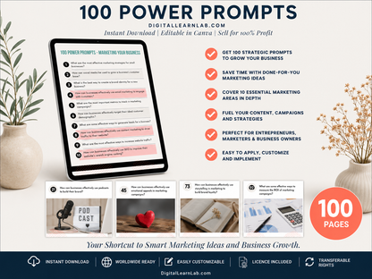 The Complete ChatGPT Marketing Prompt Vault (1,000+ Prompts Bundle)