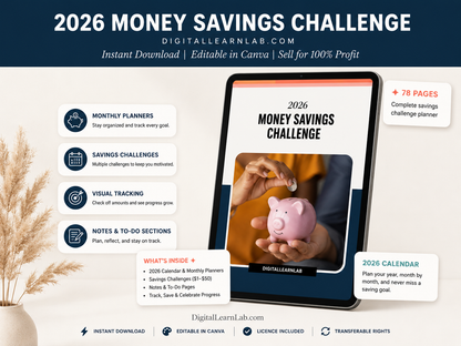 2026 Money Savings Challenge