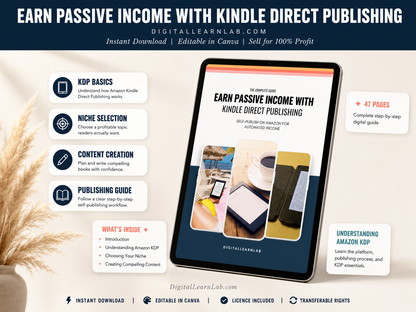Passive Income with Amazon KDP