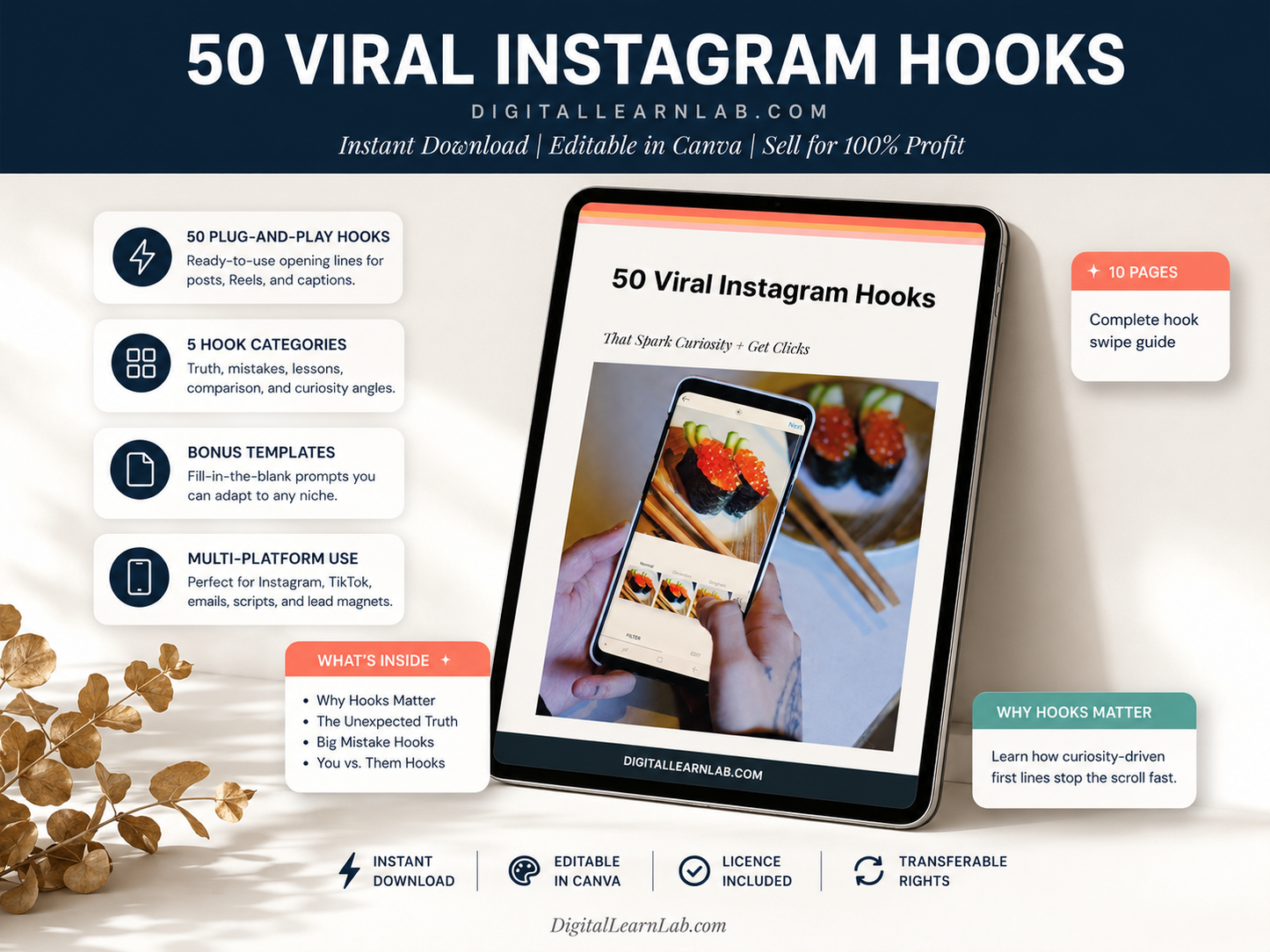 50 Viral Instagram Hooks