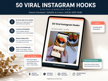 50 Viral Instagram Hooks