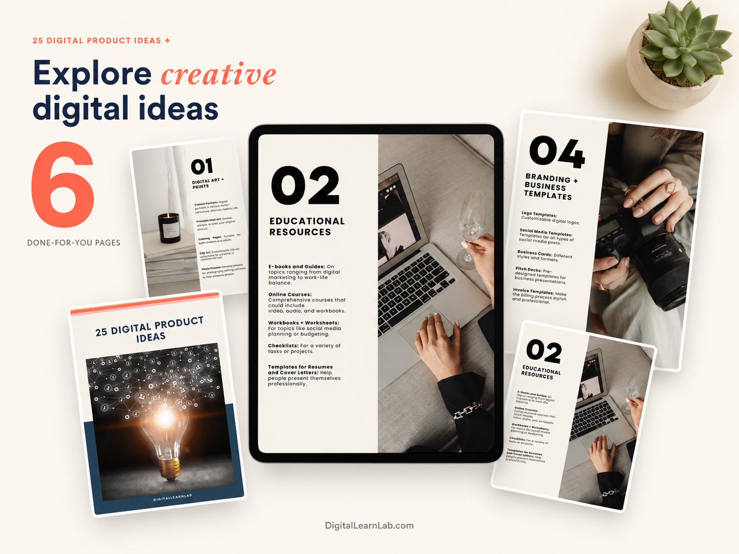 25 Digital Product Ideas to Start Selling