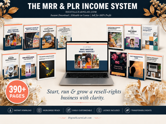 MRR & PLR Income System Bundle