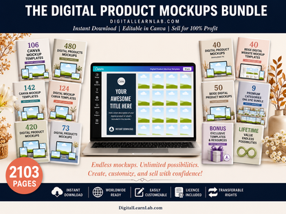 Digital Product Mockup System