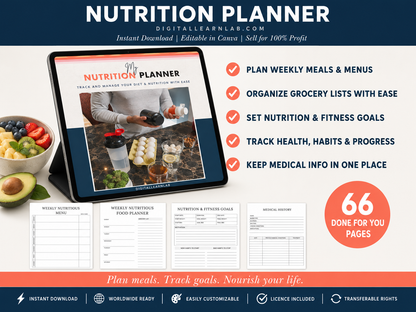 Fitness & Wellness Planner Bundle