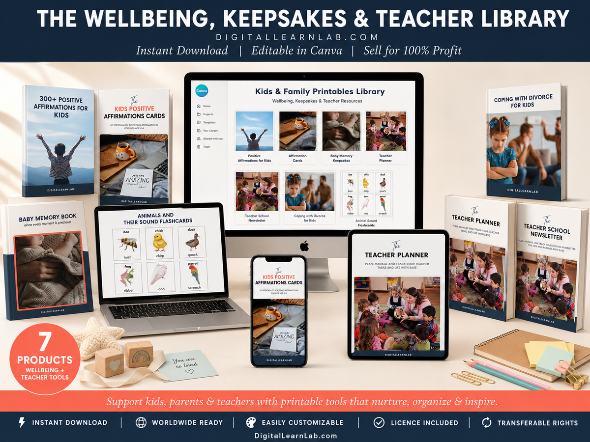 Kids & KDP Printables Profit Library