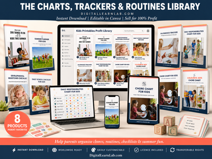 Kids & KDP Printables Profit Library
