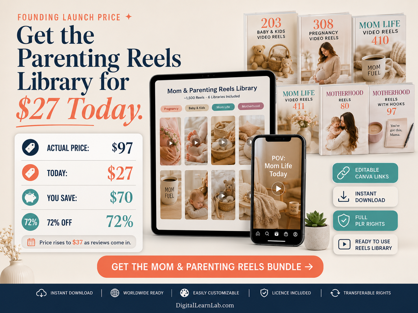 Mom & Parenting Reels Bundle