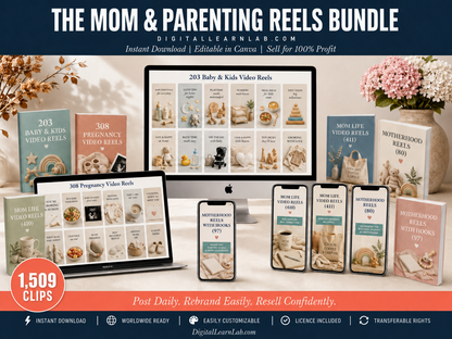 Mom & Parenting Reels Bundle