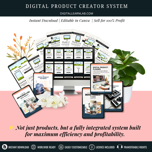 Digital Product Creator System
