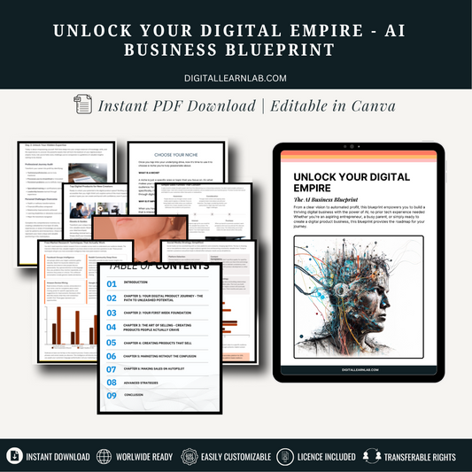 Unlock Your Digital Empire - AI Business Blueprint