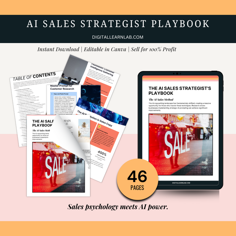 AI Sales Strategist’s Playbook