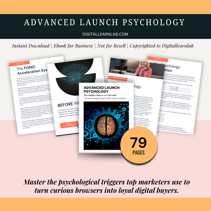 Advanced Launch Psychology