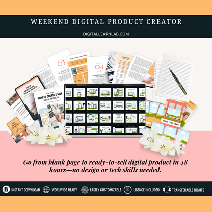 Weekend Digital Product Creator