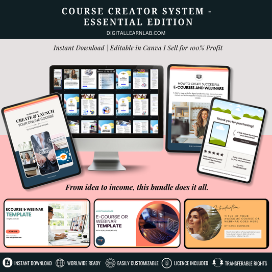 Course Creator System – Essential Edition