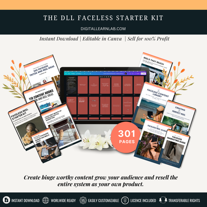 The DLL Faceless Marketing Kit