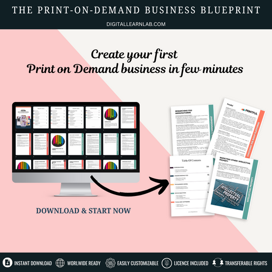 The Print-on-Demand Business Blueprint