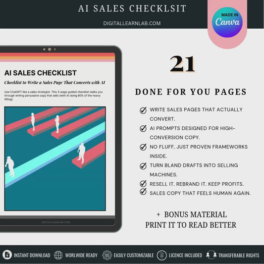 AI Sales Checklist